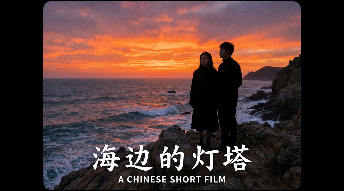 吴梦梦获奖短片视频《海边的灯塔》